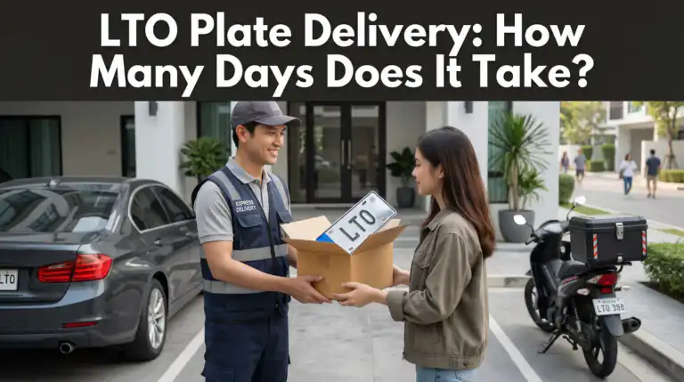 LTO Plate Delivery: How Many Days Does It Take?