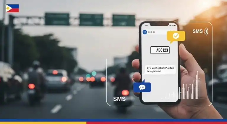 LTO Text Plate Number Verification