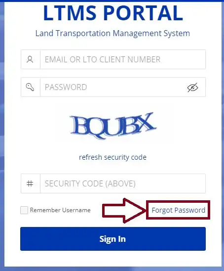 Reset Forgot Password 