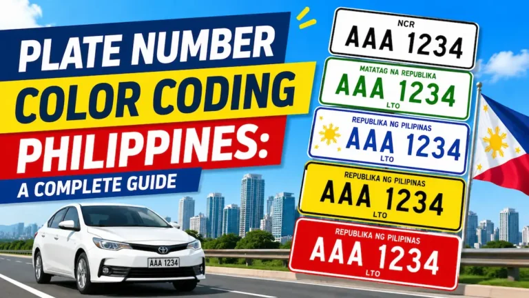 Plate Number Color Coding